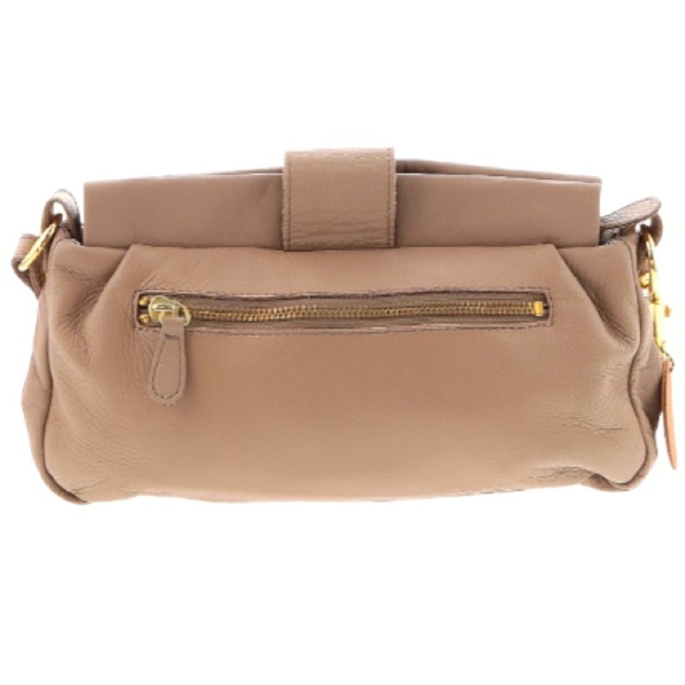 Bardot Rose Women’s Medium Tan Vegan Leather Satchel Shoulder Bag. - Picture 2 of 12